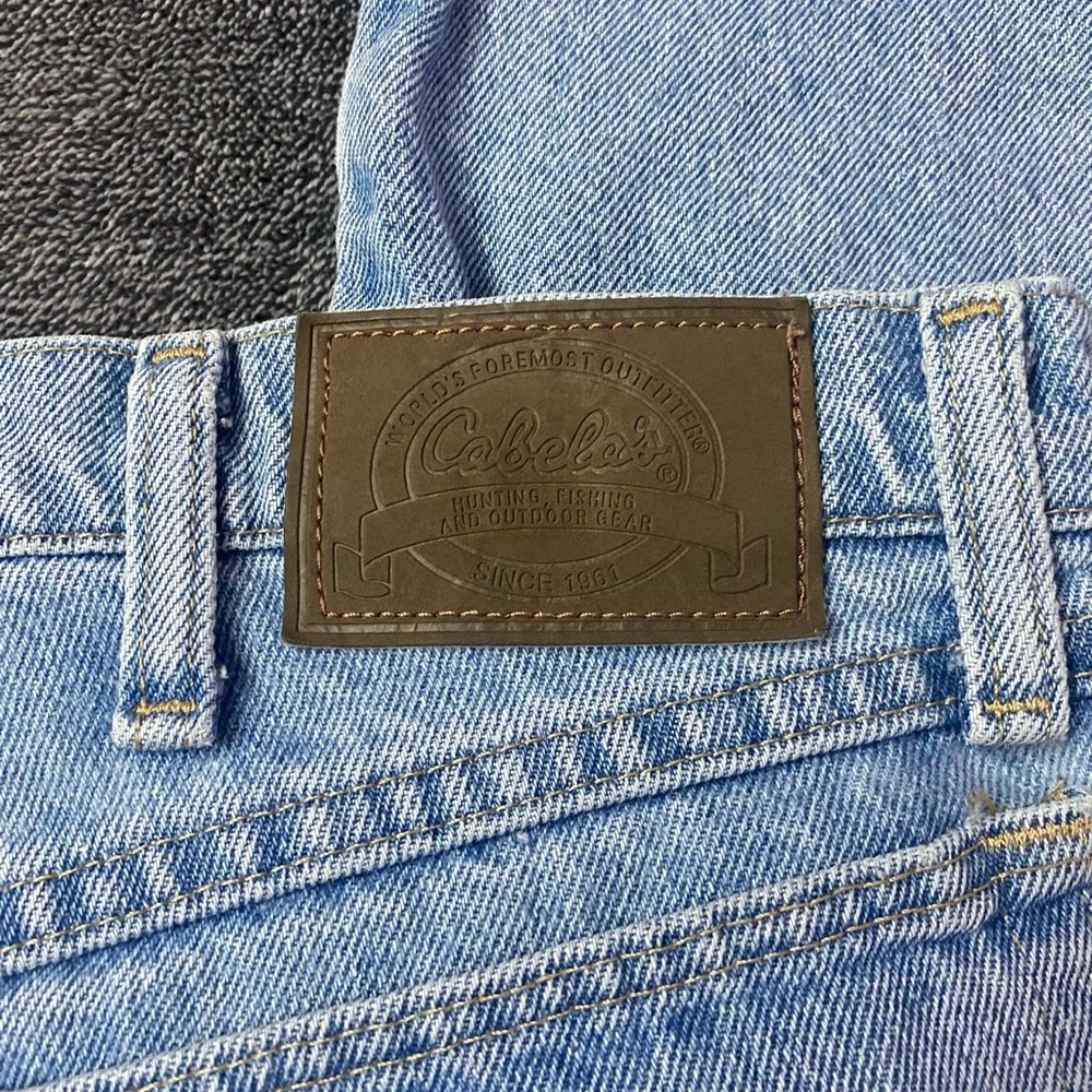 Cabela's Men’s Classic Denim Straight Relax‎ Fit Jeans Size 36/30
